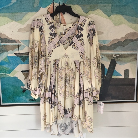 Free People Dresses & Skirts - Free People Bubble Slv L/S Dress-!NWT 🏷